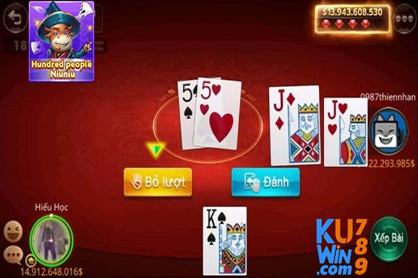 Hướng dẫn cách chơi game bài 3D đơn giản tại KUWIN 